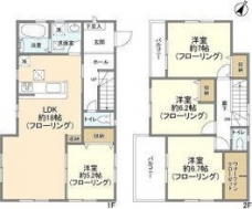 Kolet浦和美園の間取り図