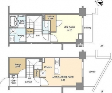ＵＲＢＡＮＬＩＮＫ護国寺の間取り図
