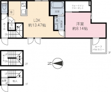 Peek-a-booの間取り図