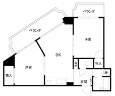 ワコー第3マンションの間取り図