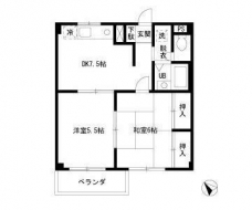 オラージュ大宮の間取り図