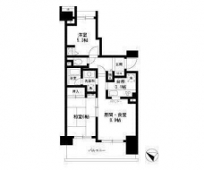 フロントシティ与野の間取り図