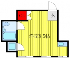 MKビルの間取り図