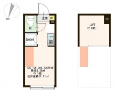 コラゾンの間取り図
