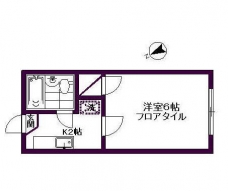 モンシャトー８７の間取り図