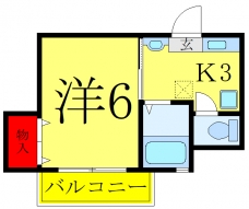 グレイスヴィラの間取り図