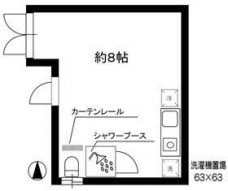 ヴィクトワール千住の間取り図