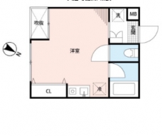 レジナス蕨の間取り図