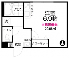 グラン大山の間取り図