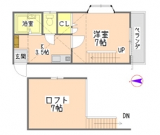 ドルチェ王子神谷 十の間取り図