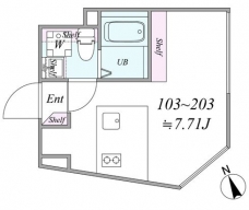 trias220の間取り図