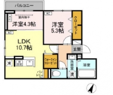 (仮称)板橋区坂下1丁目PJの間取り図