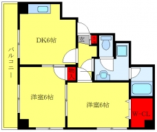 グロースバウム63の間取り図