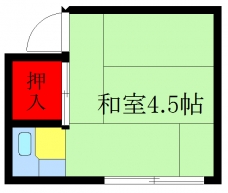 倉田荘の間取り図