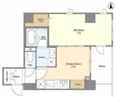 グランカーサ王子Ⅲの間取り図