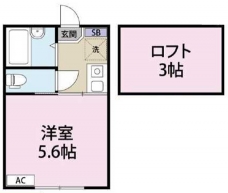 ブルーレジデンス蕨の間取り図