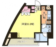 アッパルタメントベラヴィスタの間取り図