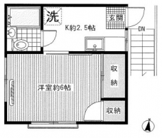 第二豊荘の間取り図