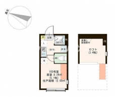ハーモニー東十条テラスの間取り図