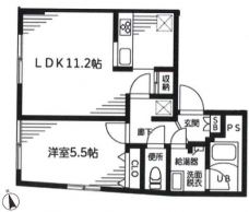 ラフィーネ音羽（東棟）の間取り図