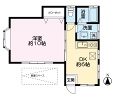 石原ハイツの間取り図