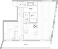 EDIT文京千石Ⅱの間取り図