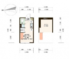 ハーモニーテラスときわの間取り図