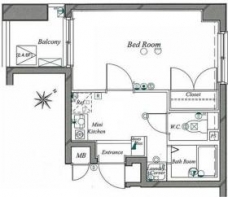 VIDA#014の間取り図