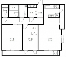 アーバングレイスの間取り図