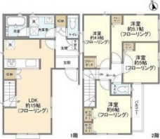 Kolet南鳩ヶ谷#02の間取り図