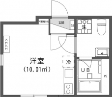 D-BASE王子神谷の間取り図