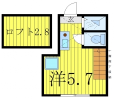 アーバン西尾久の間取り図