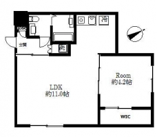 プライム東長崎の間取り図