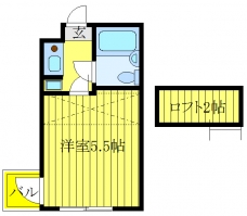 ライブコア赤羽の間取り図