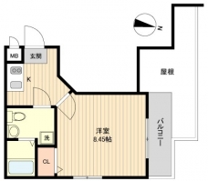 アーバハイツ扇大橋の間取り図