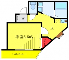 シャロムガーデンの間取り図