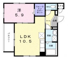 クレストネリマの間取り図