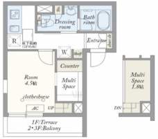 My　Style　vintage東長崎の間取り図