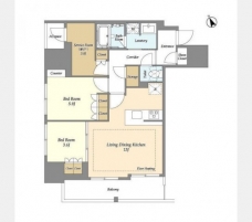 オアーゼ日暮里レジデンスの間取り図