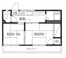 栄ハイツの間取り図