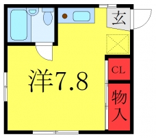 ハイツイケホンの間取り図