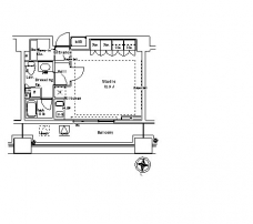 パークアクシス御茶ノ水ステージ の間取り図