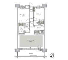 パークキューブ西ヶ原ステージの間取り図