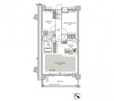パークキューブ西ヶ原ステージの間取り図
