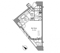 パークアクシス西ヶ原の間取り図