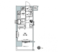 パークキューブ板橋本町の間取り図