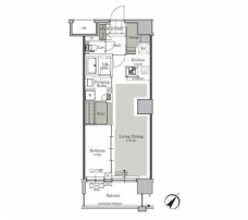 パークキューブ西ヶ原ステージの間取り図