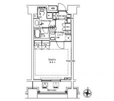 パークアクシス御茶ノ水ステージ の間取り図