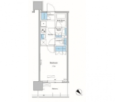 ルフォンプログレ滝野川の間取り図