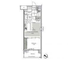 パークキューブ西ヶ原ステージの間取り図